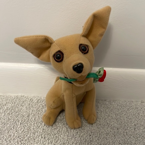 Yo Quiero Taco Bell Think I'm in Love Chihuahua plush vintage - Picture 1 of 3